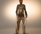 12' Haunted Living Lighted Animatronic Mummy