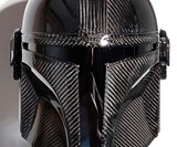 Carbon Composite Mandalorian Helmet