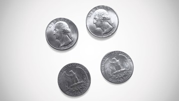 Double-Sided Quarter Double-Sided Quarter