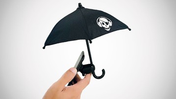 Phone Umbrella - Anti-Glare Sunshade for Smartphones Phone Umbrella - Anti-Glare Sunshade for Smartphones