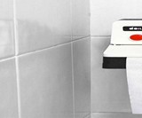 Polaroid Camera Toilet Paper Holder