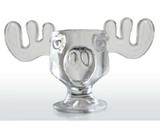 Christmas Vacation Glass Moose Mug