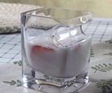Whiskey Glass with Cigar Holder