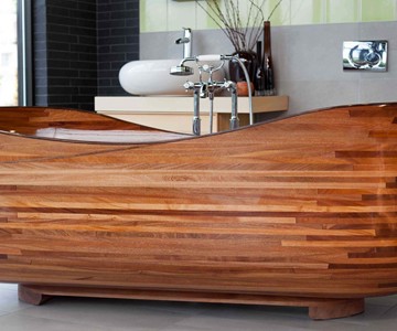 NK Woodworking Wood Bathtubs