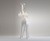 Life-Size Baby Giraffe Holding a Chandelier Light
