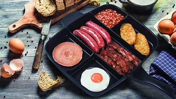 MasterPan Multi-Sectional Meal Skillet MasterPan Multi-Sectional Meal Skillet