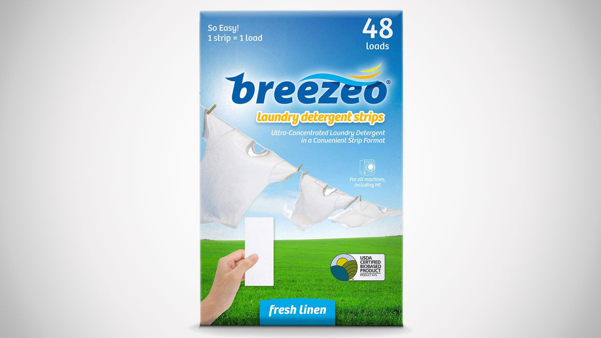 Breezeo Laundry Detergent Strips Breezeo Laundry Detergent Strips