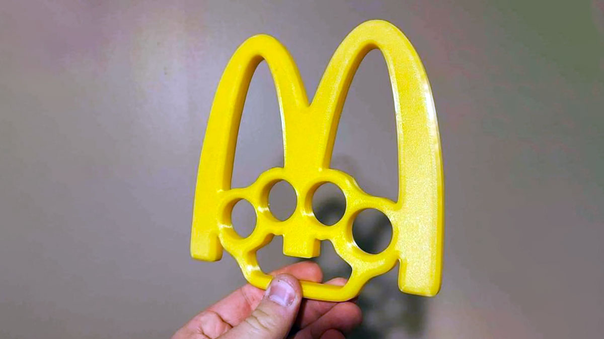 McKnuckleDuster - McDonald's Arches Knuckle Duster