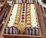 Giant Wood S'mores Station
