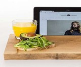 Big Chop Wood Cutting Board & Stand