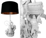 Childhood Toy Lamp in White