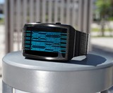 Kisai Online LCD Watch - Blue/Black