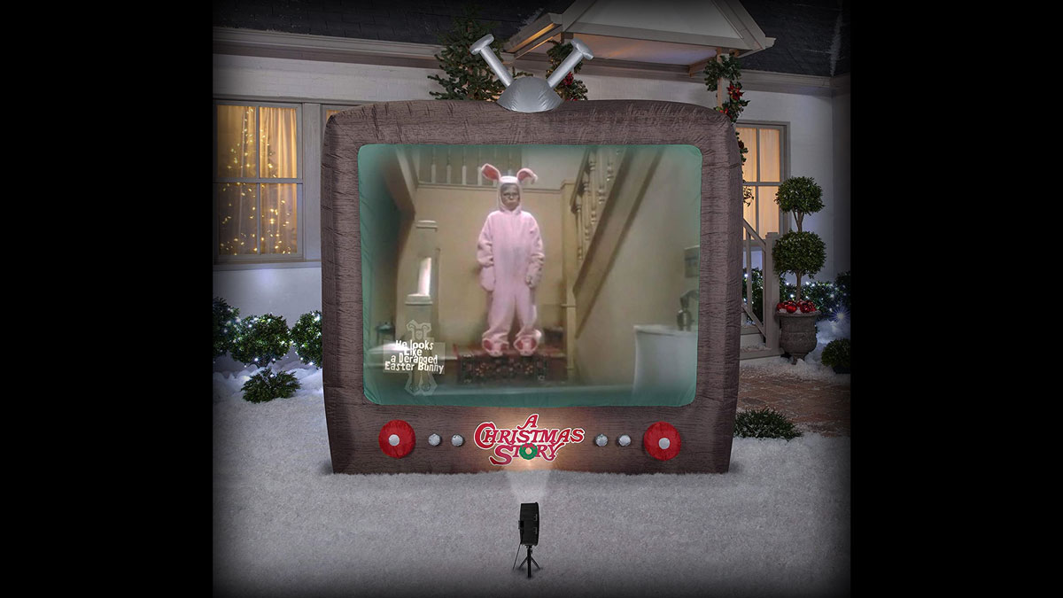 A Christmas Story 8' Living Projection Inflatable A Christmas Story 8' Living Projection Inflatable