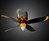 Warplane Propeller Ceiling Fan