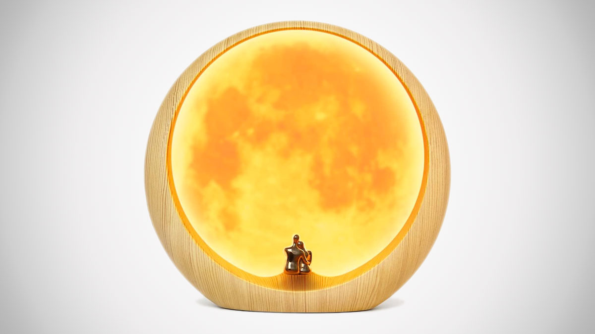 Lovers Under the Moon Clock Lovers Under the Moon Clock