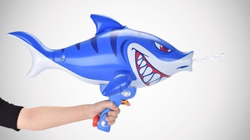 Inflatable Shark Squirt Gun Inflatable Shark Squirt Gun