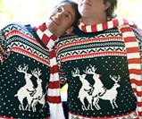 Reindeer Threesome Sweater