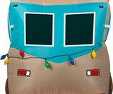 Christmas Vacation Airblown Cousin Eddie's RV