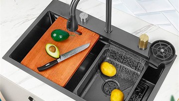 Waterfall Kitchen Sink