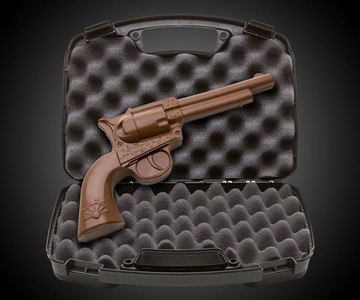 Solid Chocolate Revolver Solid Chocolate Revolver