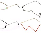 Half Frame Rhinestone Glasses