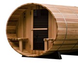 2-Person Canopy Barrel Sauna