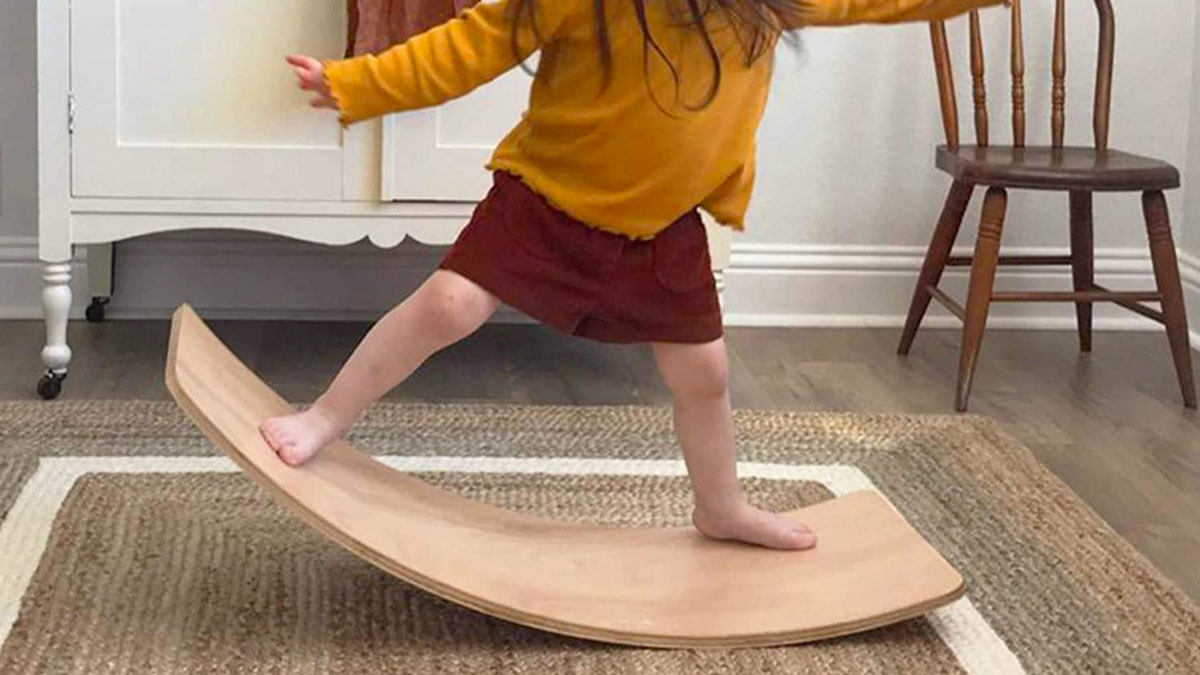 Little Dove Multi-Functional Wooden Wobble Board Little Dove Multi-Functional Wooden Wobble Board