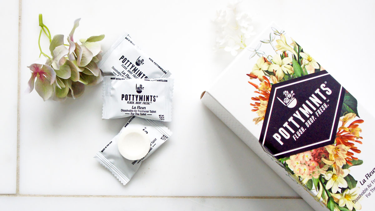 PottyMints After-the-Flush Air Freshener Toilet Tablets