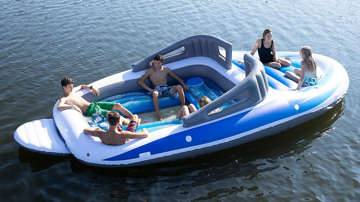 6-Person Inflatable Speed Boat
