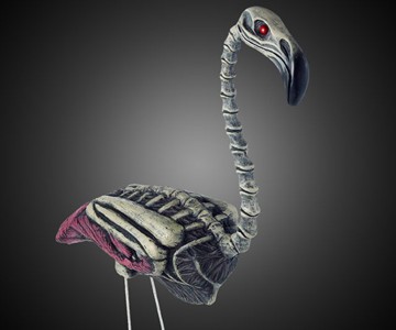 Zombie Lawn Flamingo Zombie Lawn Flamingo