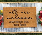 Tiger King Carole Baskin Doormat