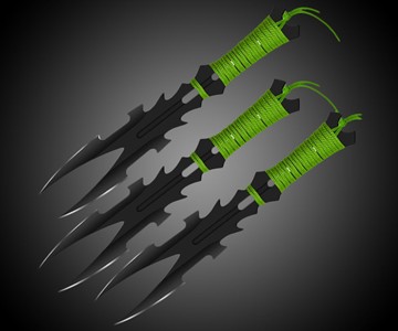 Dark Nexus Throwing Knife Set Dark Nexus Throwing Knife Set
