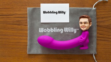Wobbling Willy - Your Face on a Dildo (NSFW)