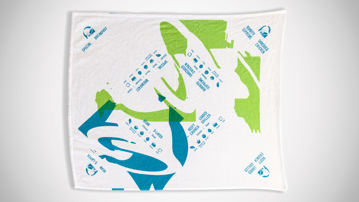Taco Bell Burrito Wrap Blanket Taco Bell Burrito Wrap Blanket
