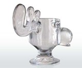 Christmas Vacation Glass Moose Mug