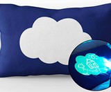 Glow Sketch Interactive Glow in The Dark Pillowcase