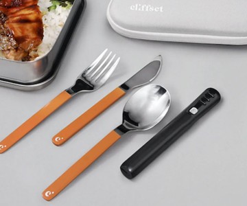 Cliffset - Portable Cutlery Set with Dishwasher Cliffset - Portable Cutlery Set with Dishwasher