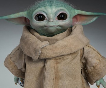 Life-Size Baby Yoda Replica