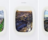 Airplane Window Picture Frames