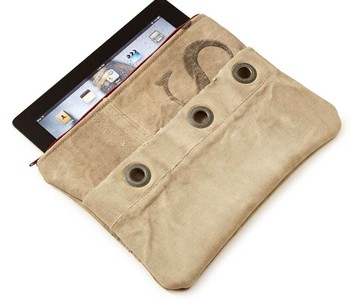Recycled Mail Sack iPad Case Recycled Mail Sack iPad Case