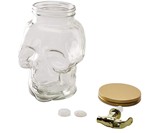 Skull Glass Beverage Dispenser