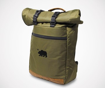 Cali Crusher Smell-Proof Roll Top Backpack Cali Crusher Smell-Proof Roll Top Backpack