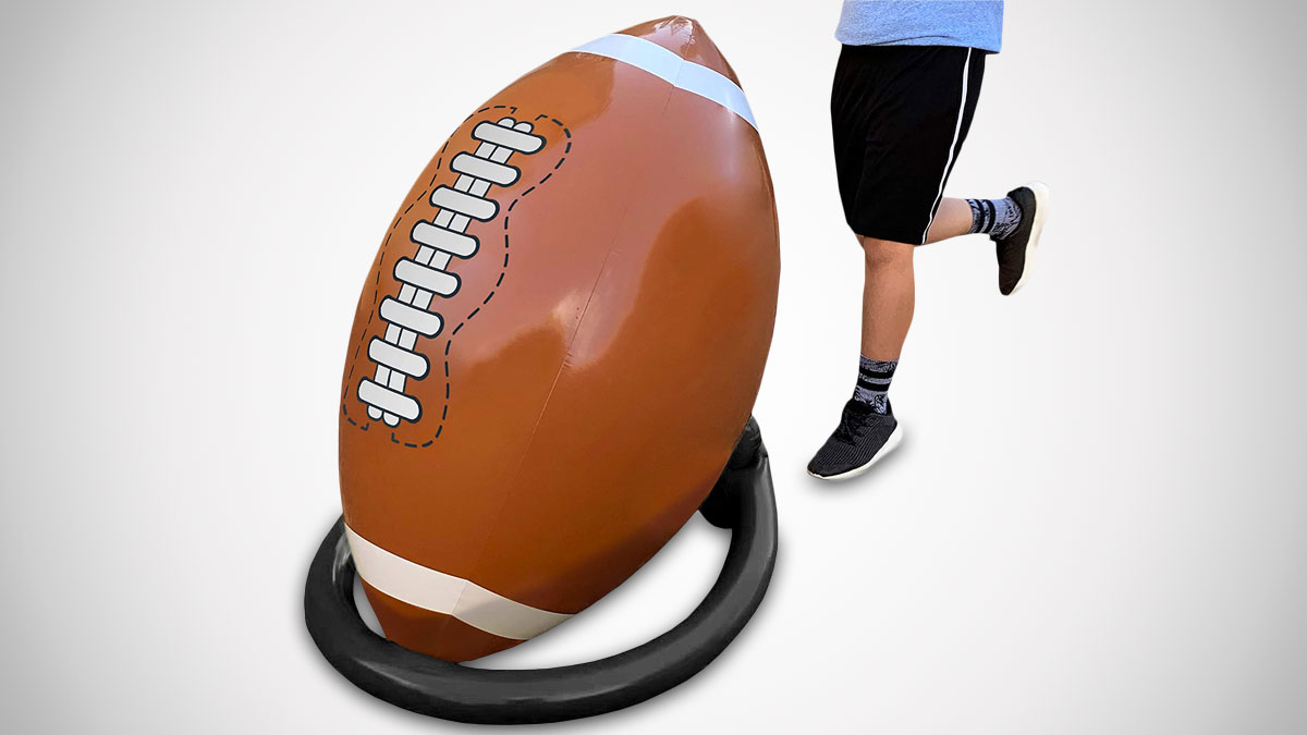 Giant Inflatable Football & Tee Giant Inflatable Football & Tee