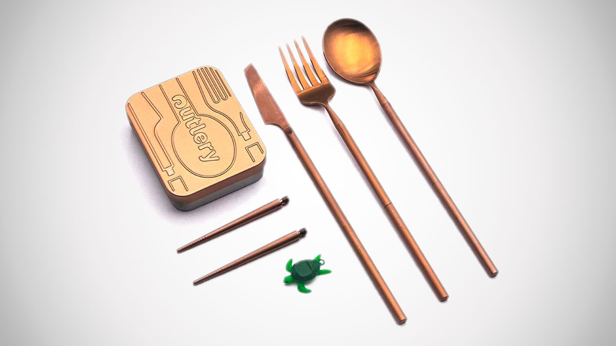 Outlery Portable & Collapsible Cutlery Set