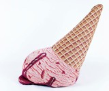 Dropped Ice Cream Cone Bean Bag Chairs