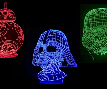 Star Wars 3D MegaLamps