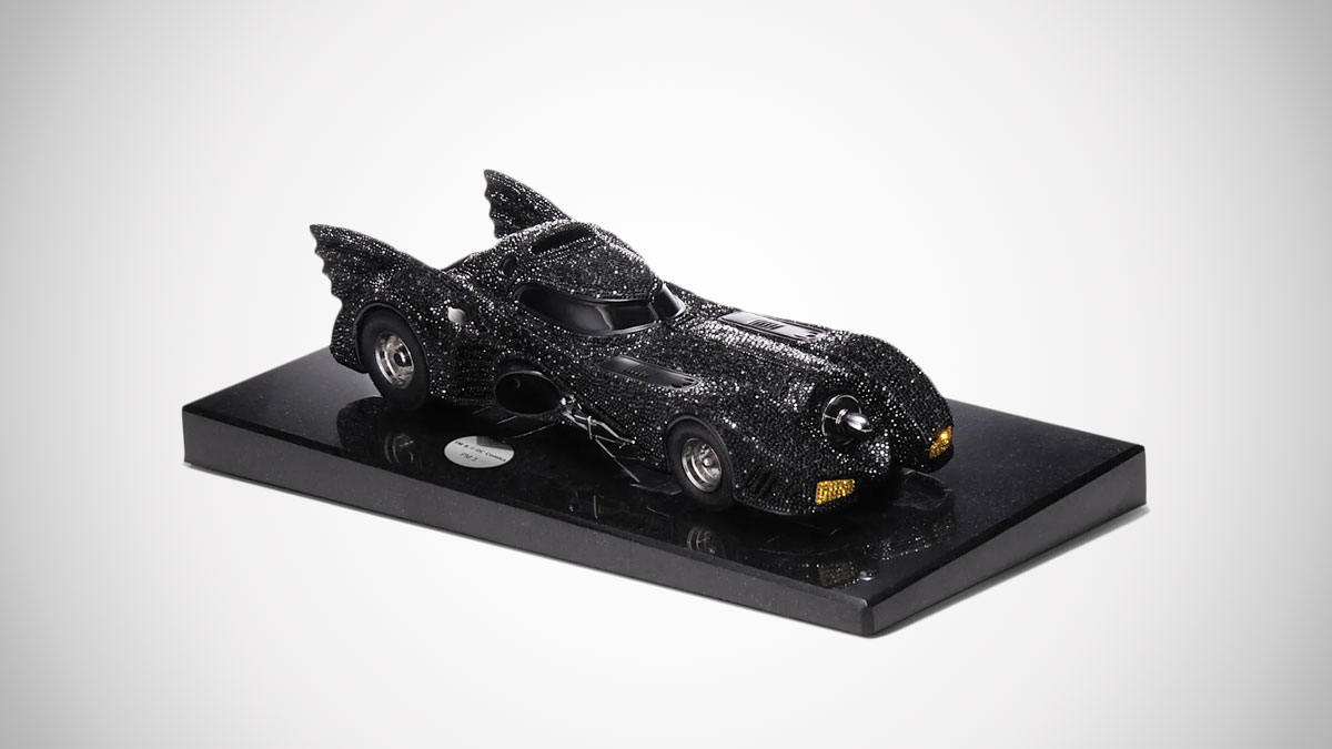 Swarovski Crystal Batmobile Model Swarovski Crystal Batmobile Model