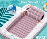Inflatable Tanning Tub & Pool Float