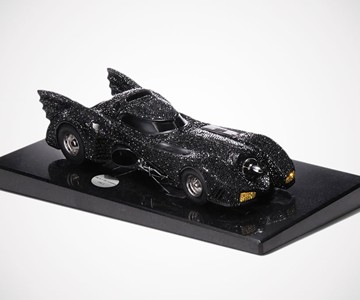 Swarovski Crystal Batmobile Model Swarovski Crystal Batmobile Model