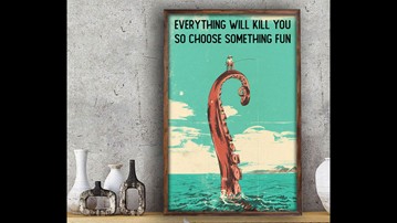 Everything Will Kill You Poster Everything Will Kill You Poster